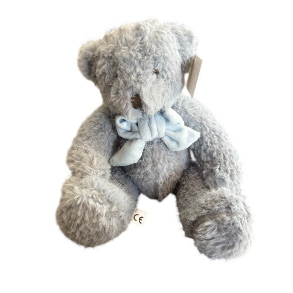 Grey light blue teddy