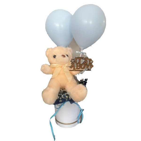Gift box for a newborn baby boy
