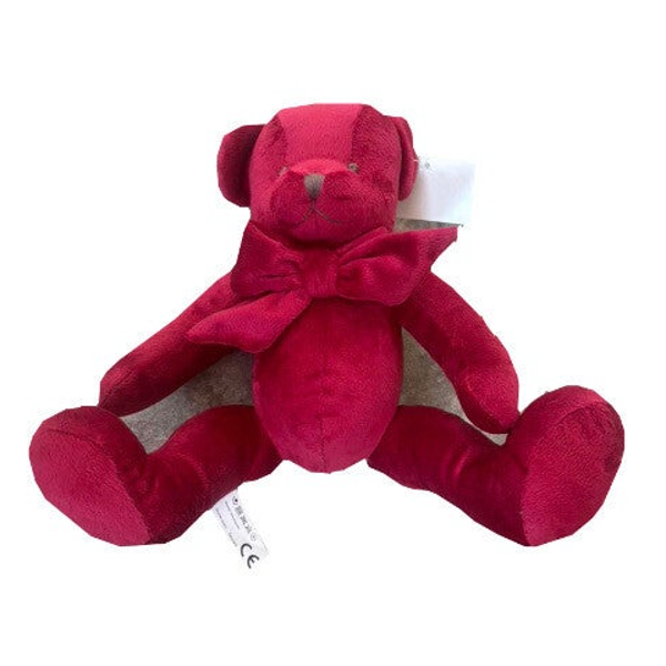 Red plush teddy bear