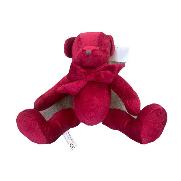 Red plush teddy bear