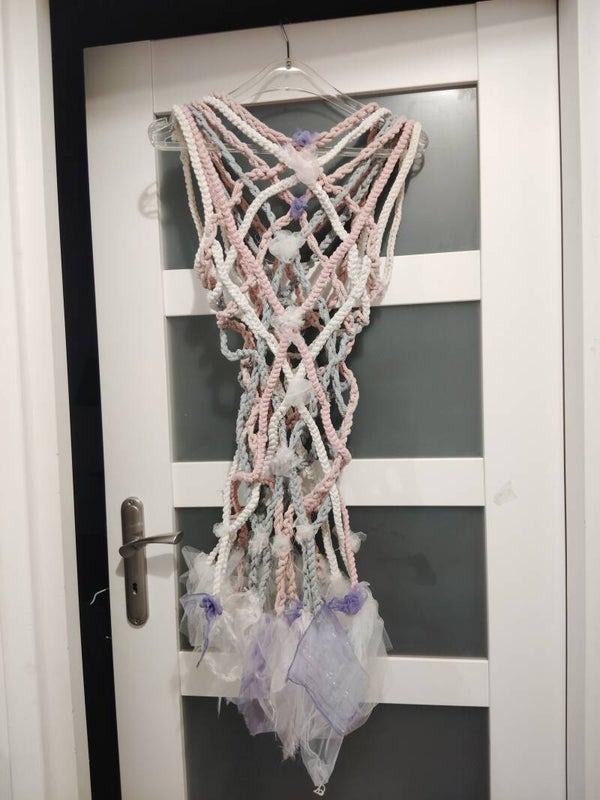Lingerie kleid mit Knoten
