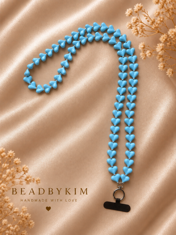Blue Heart Crossbody