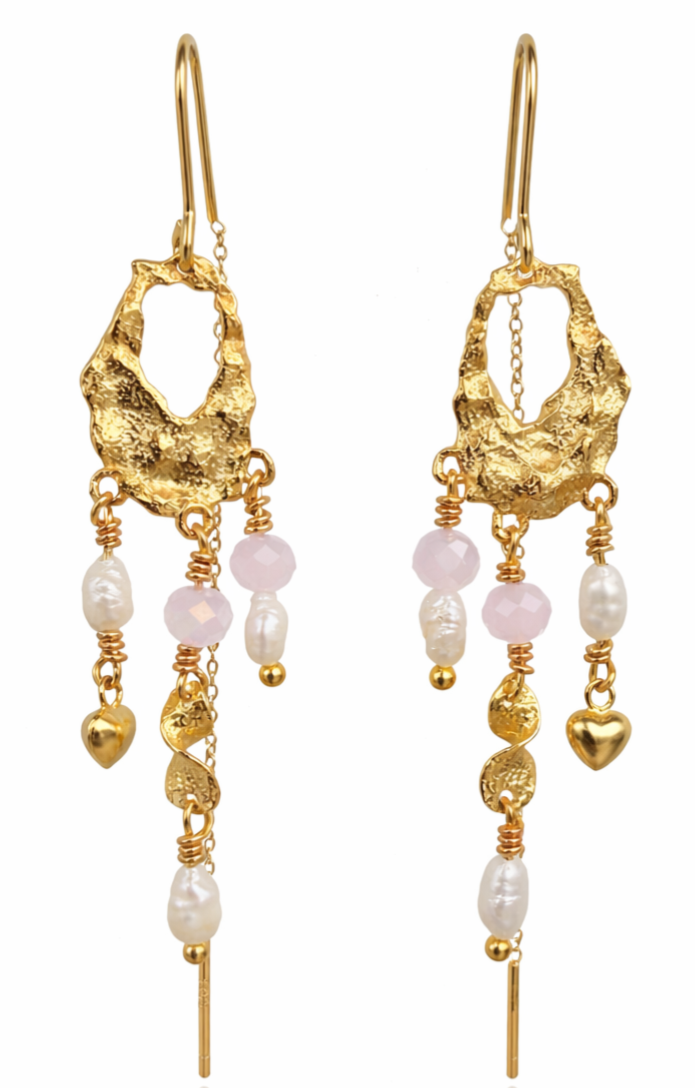 Elina guld øreringe