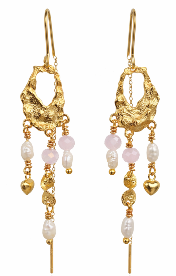 Elina guld øreringe