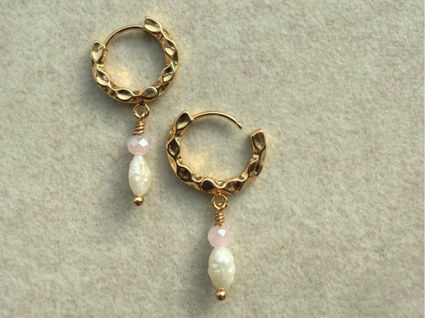 Sissa guld øreringe