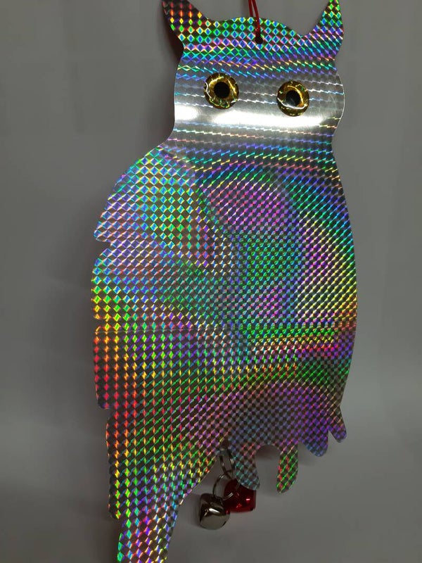 Greifvogelabwehr / Reflektierende Hologramm Eule