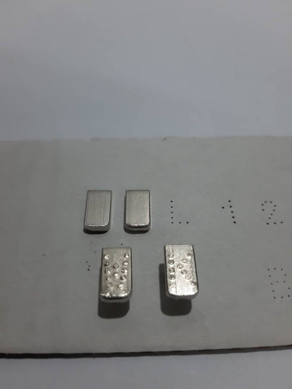 Leerplatte 5mm 1stellig