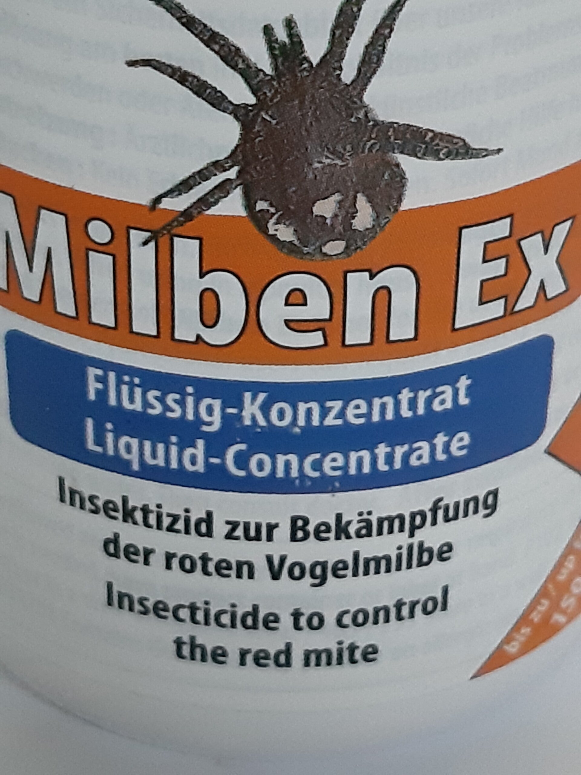 Milben EX 100 ml Konzentrat zur Bekämpfung der roten Vogelmilbe