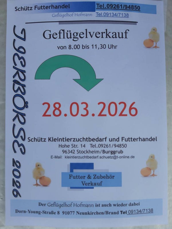 28.03. Geflügel-Börse 2026