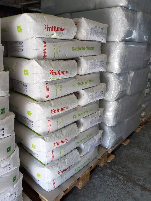 1 Palette Pferdefutter Aktiv Müsli 20 kg je Sack