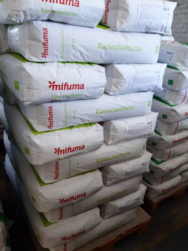 Kaninchenfutter 750 kg