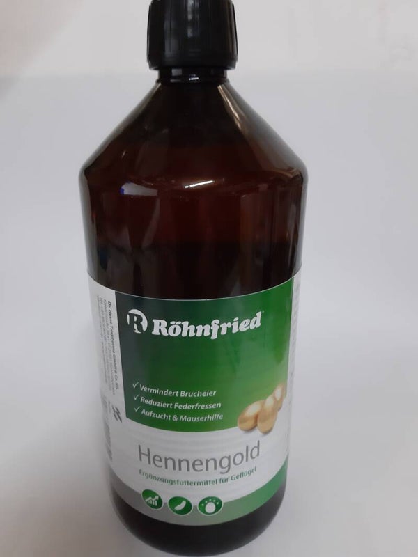 Hennengold 1000 ml für Mauser und Windeier