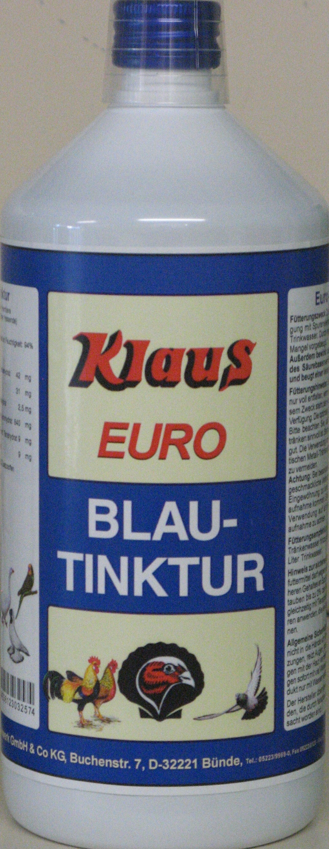 Blautinktur 1000 ml