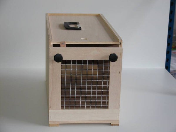 Einzer Transportkiste für Kaninchen große Rassen