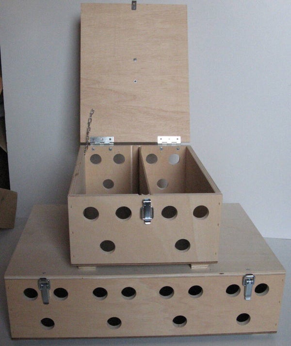 Meerschweinchen Transportkiste Vierer