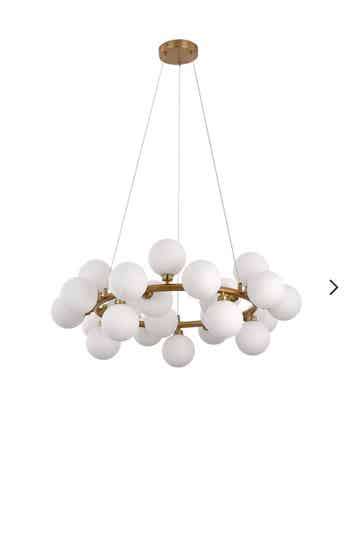 Hanglamp Elite White Gold 69CM