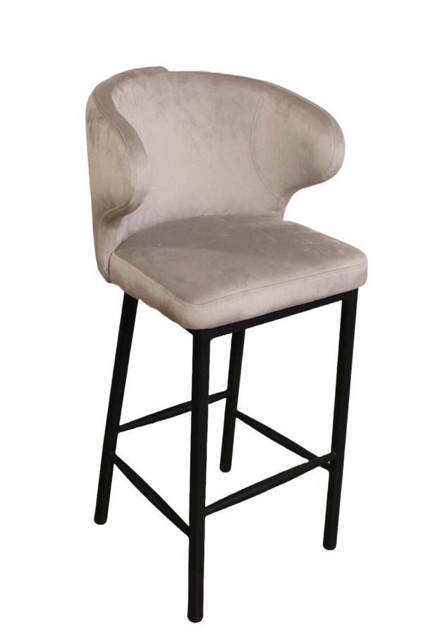 Barkruk Beyou Velvet Grey