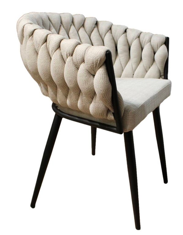 Wave chair eetkamerstoel Zandwit  Beige  (outdoor) Waterproof!