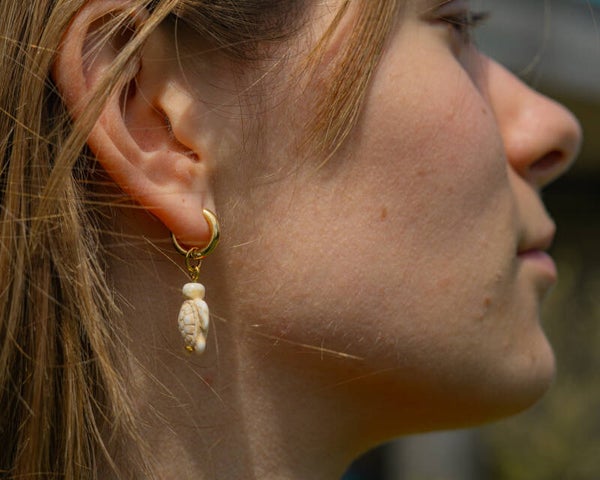 Turtle earrings
