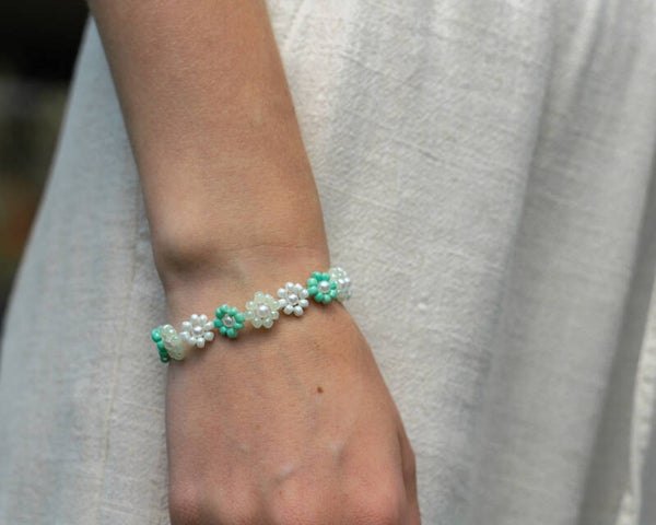 Flower bracelet