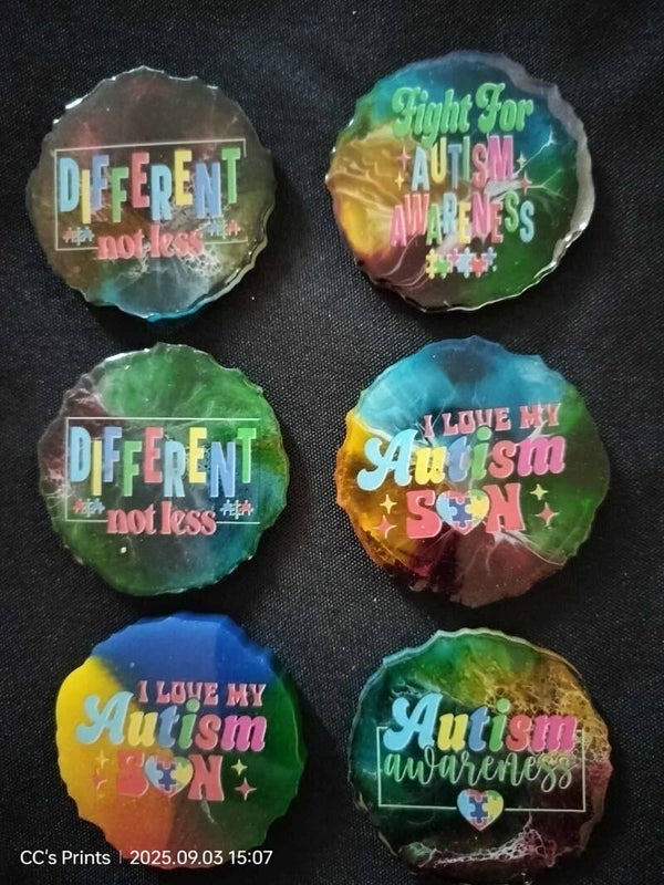 Small Autism Awareness Magnets