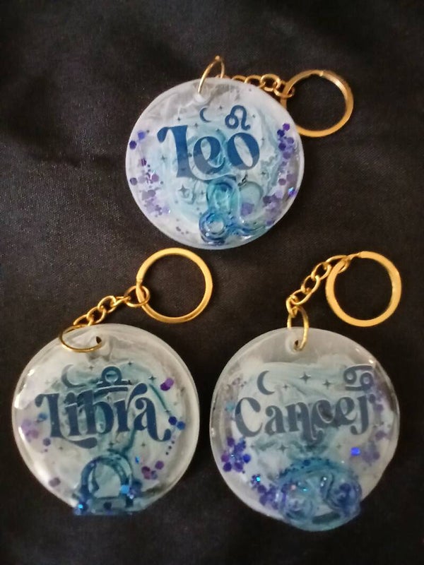 Zodiac Keychains
