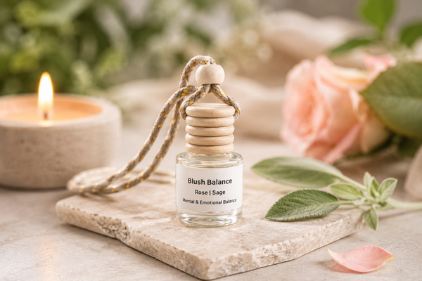 Blush Balance Hanging Car Diffuser - 8mL Bottle