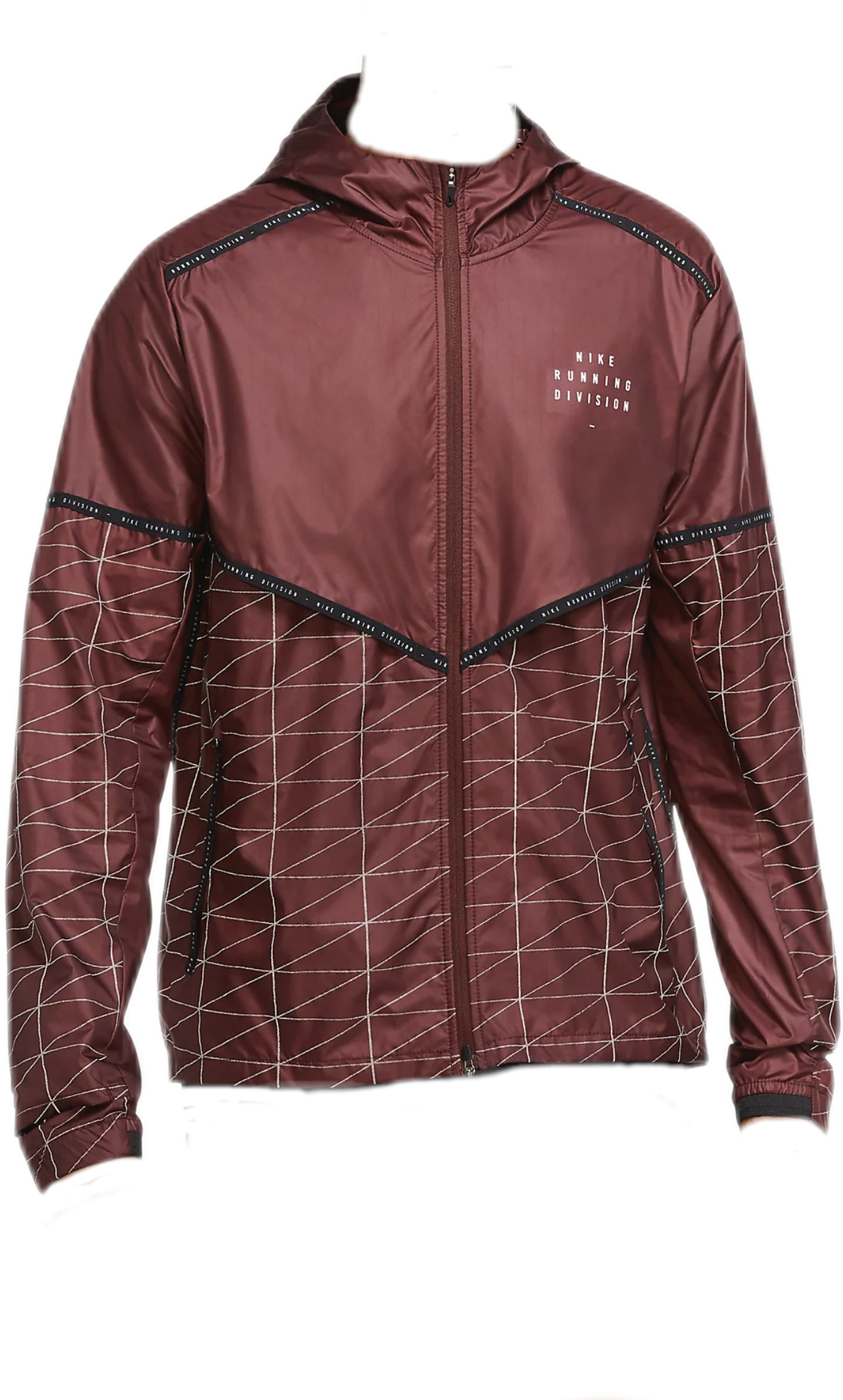 Veste Nike running Division rouge bordeaux (toutes tailles et couleurs)