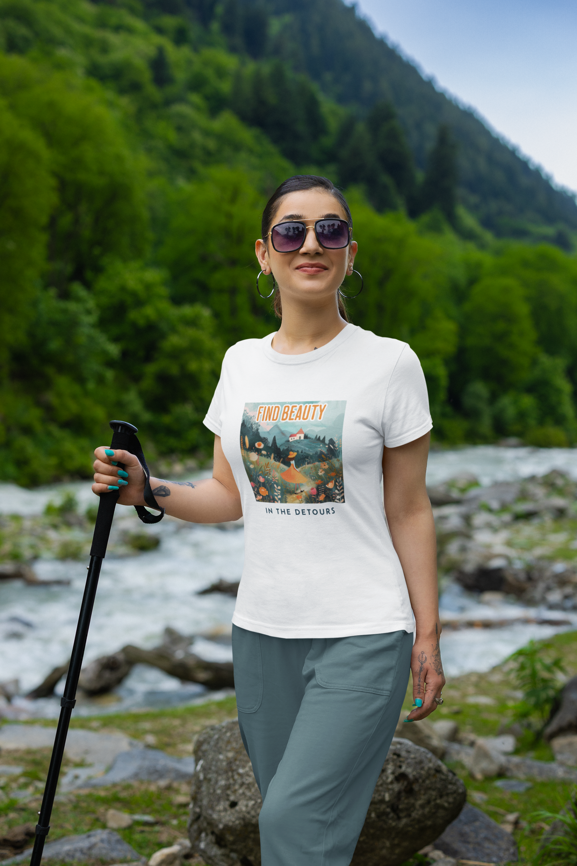 Find beauty in the detours.