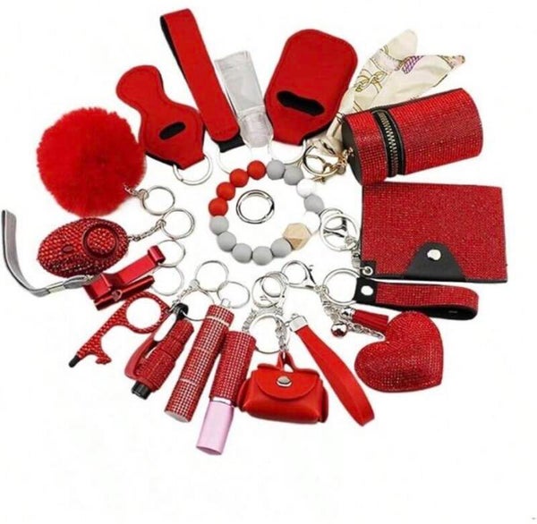 Red keychain