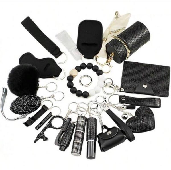Black keychain