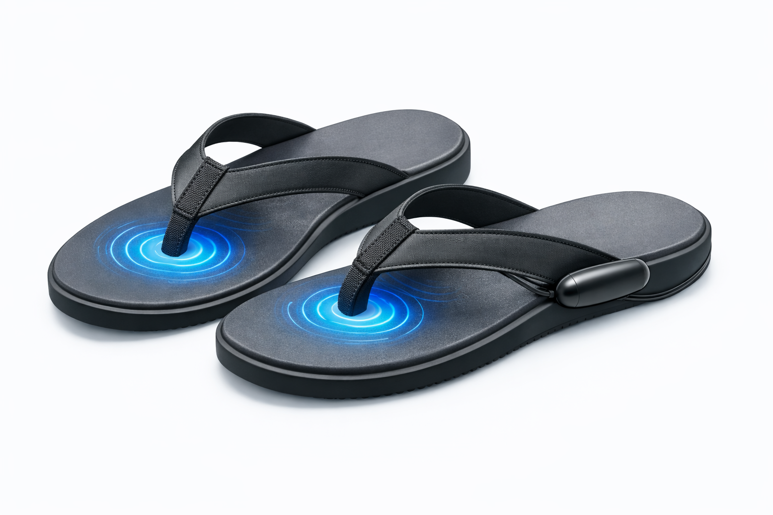Flip-Flex vibrating flip flops