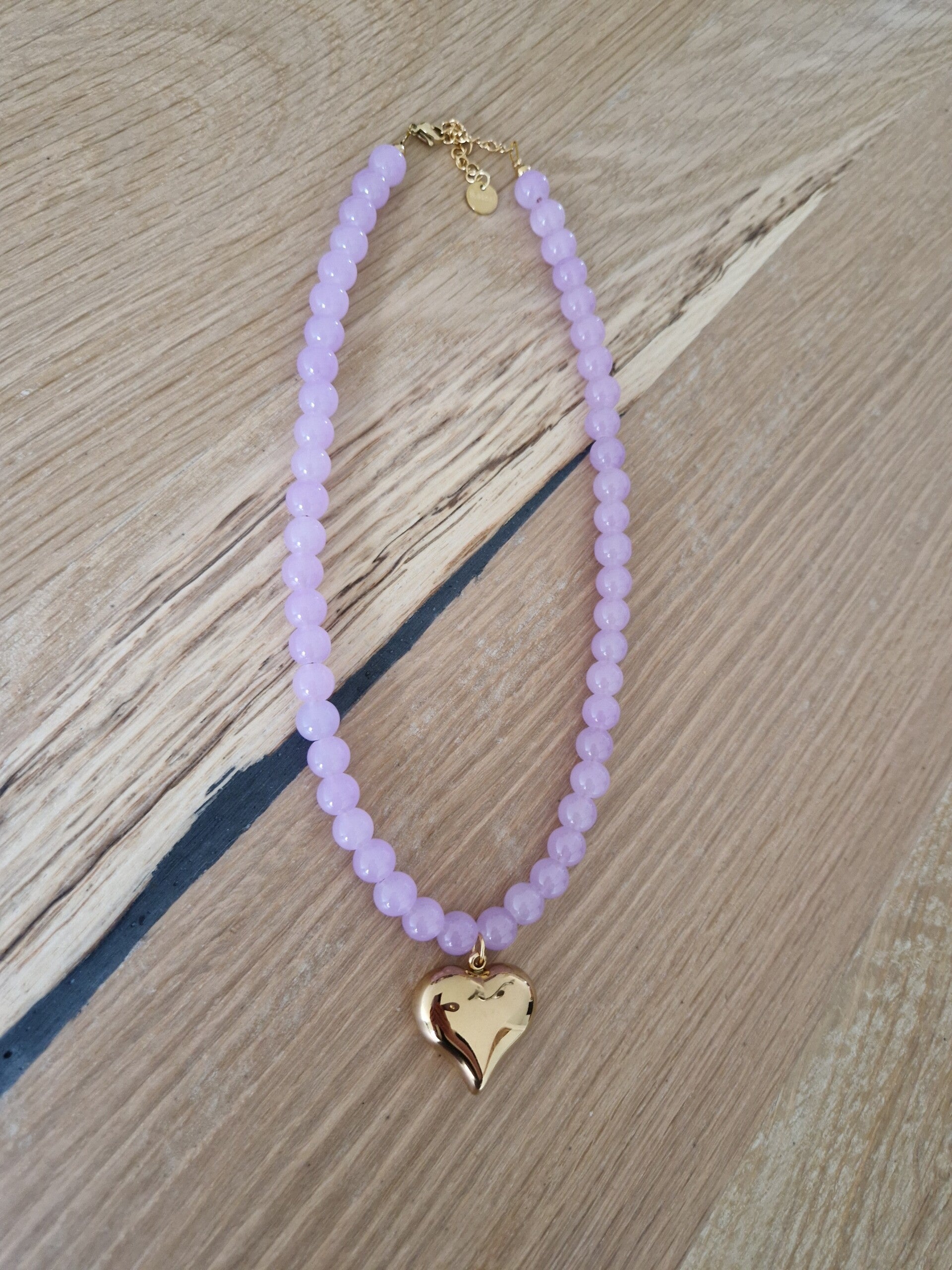 Ketting LOVE lila