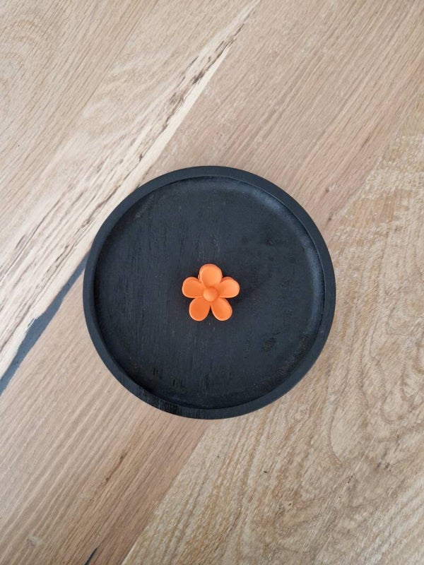 Haarklem bloem KLEIN oranje