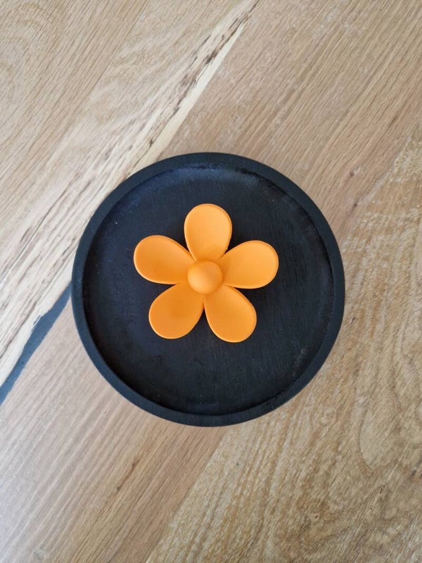 Haarklem bloem GROOT fel oranje