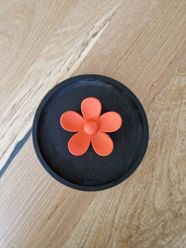 Haarklem bloem GROOT oranje