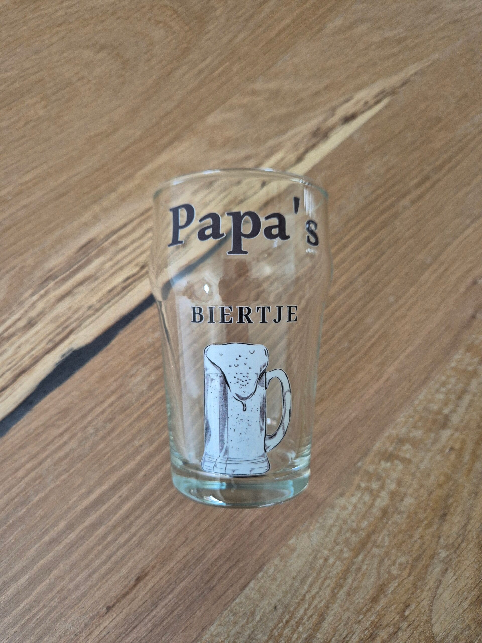 Bierglas PAPA'S BIERTJE