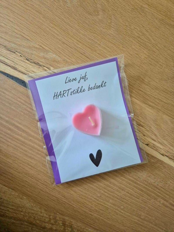 Juffen cadeau HARTJES KAARS
