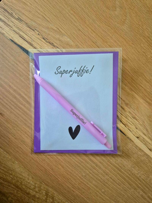 Juffen cadeau SUPERJUFFIE PEN