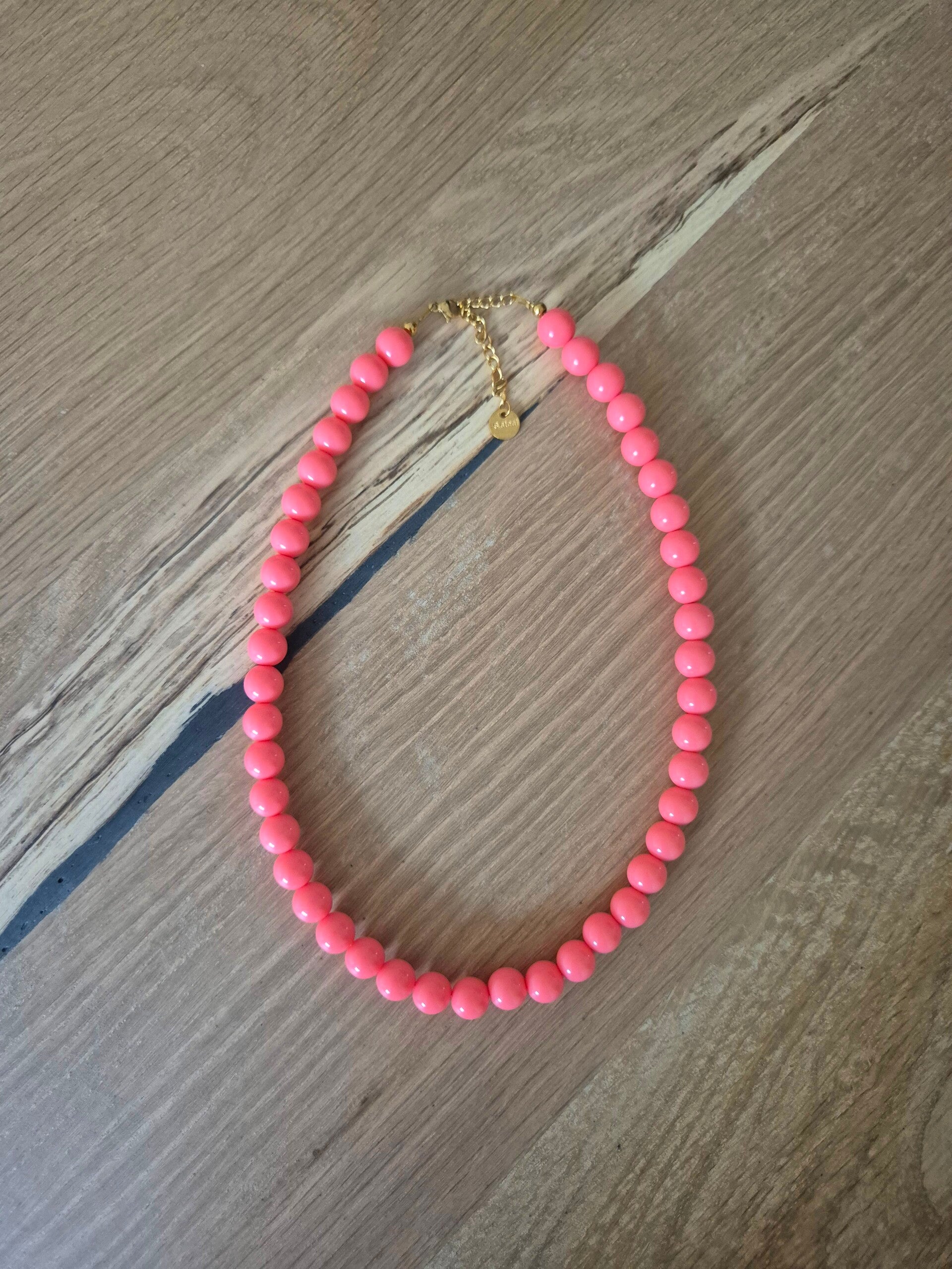 Ketting BUBBLEGUM zalmroze