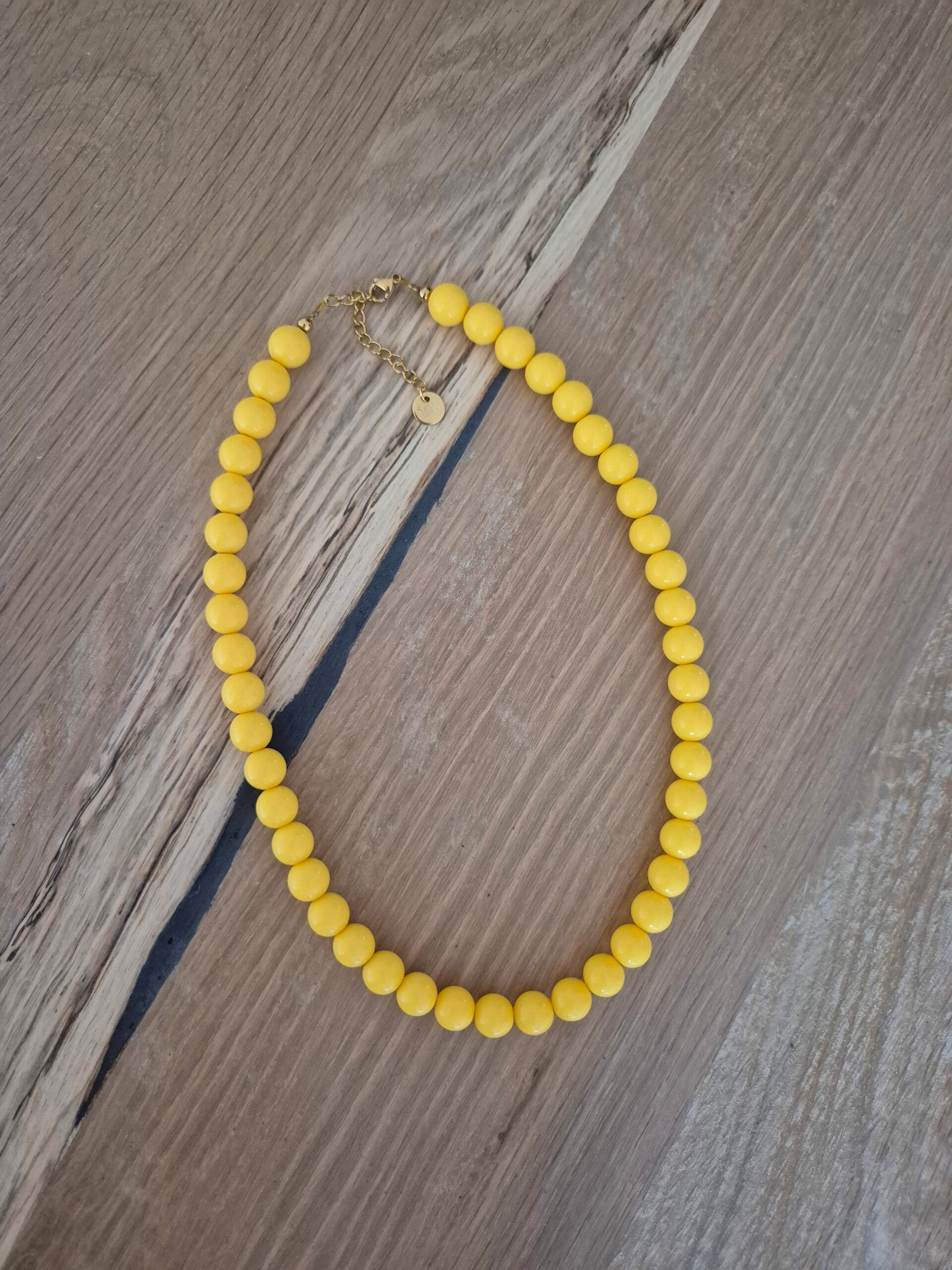 Ketting Bubblegum GEEL