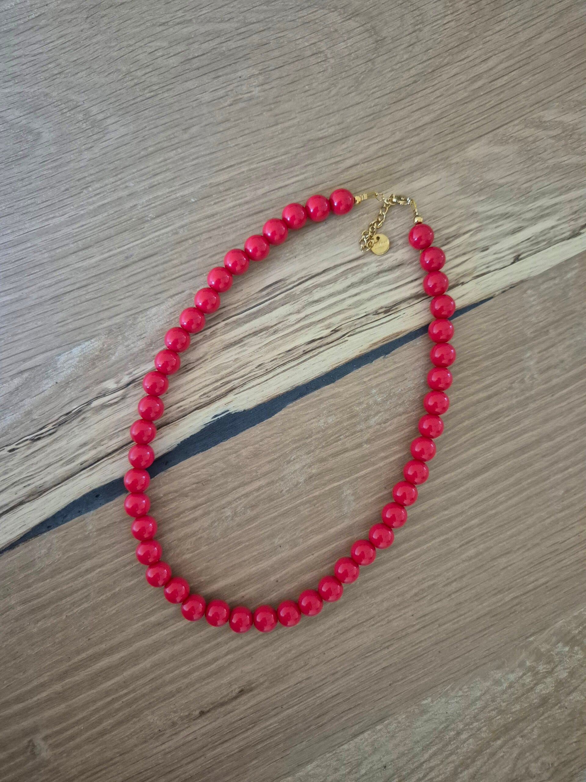 Ketting Bubblegum ROOD