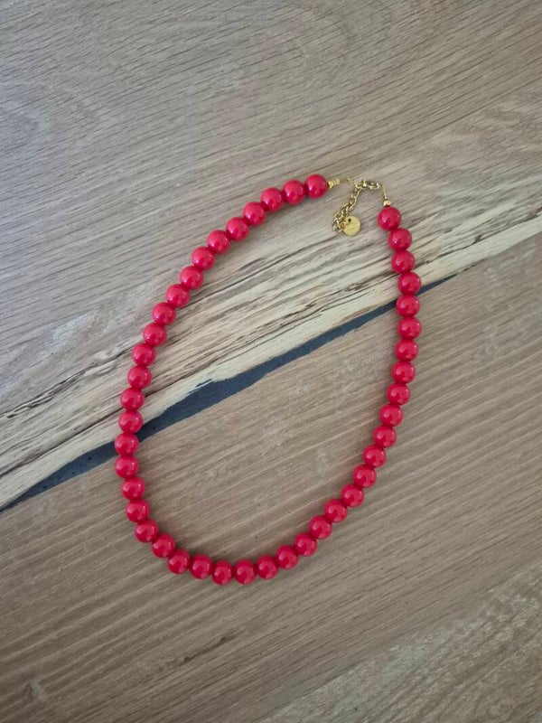 Ketting Bubblegum ROOD