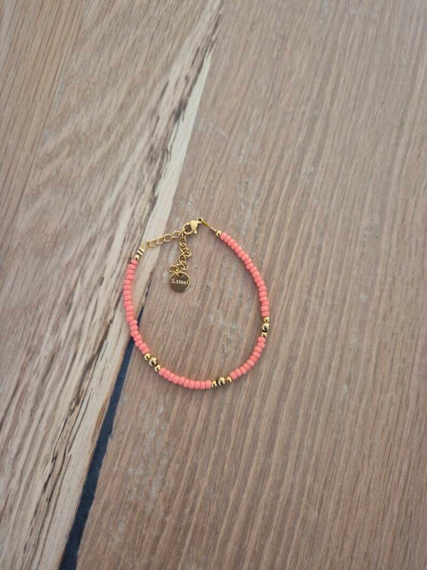 Armband Shirley zalmroze