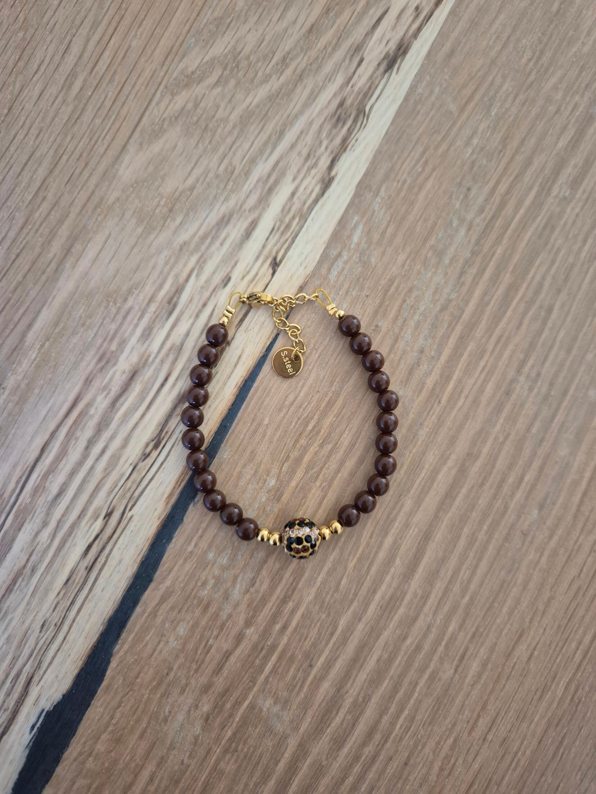 Armband PANTER bruin