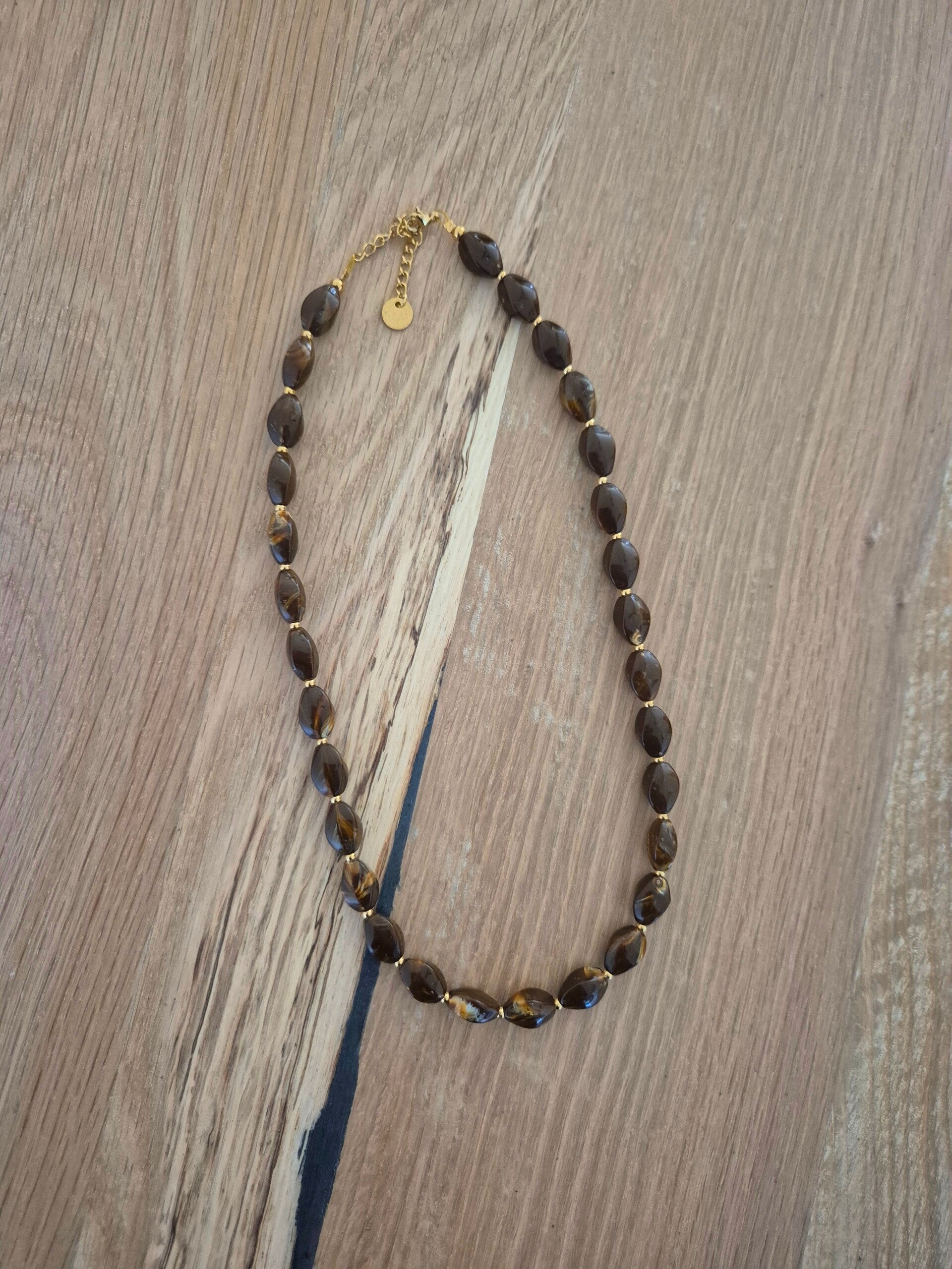 Ketting ROOS Bruin