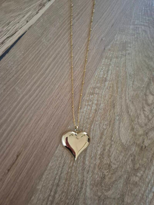 Ketting Goud BIG HEART Lang