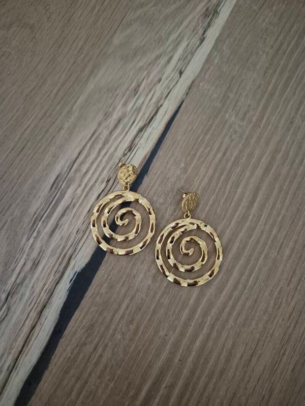 Oorbellen SPIRAAL Goud