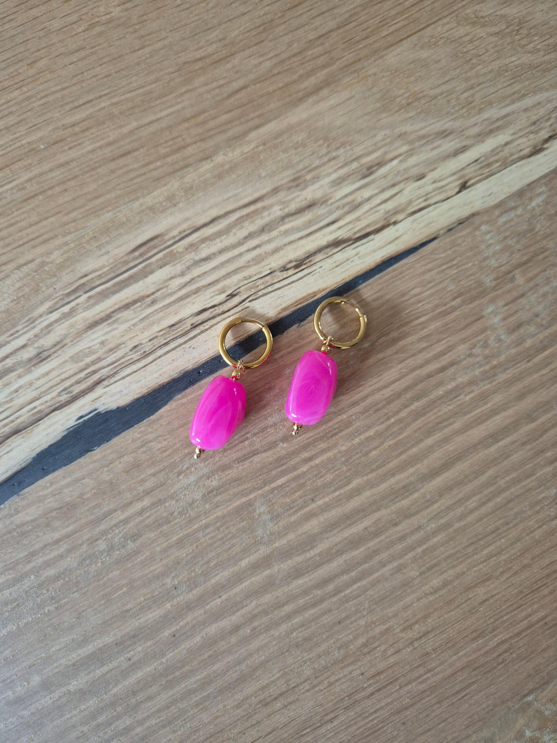 Oorbellen NOEMIE roze