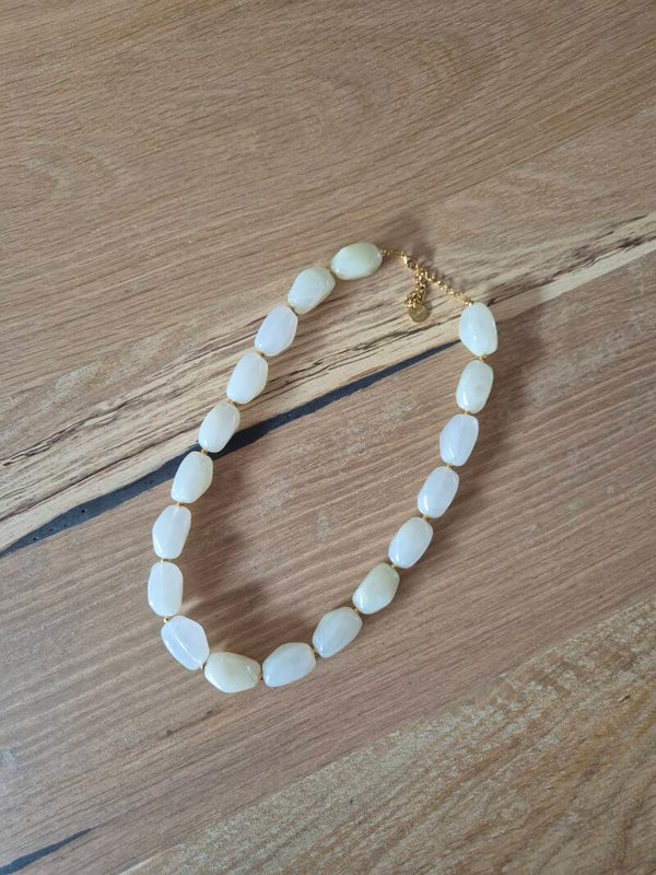 Ketting LILOU roomwit
